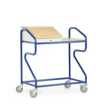 Lessenaar verrijdbaar extra breed 17-1015, afmetingen 1200x1070x639 mm (hxbxd), Taurodesk