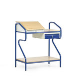 Lessenaar stationair extra breed 17-1059, afmetingen 1200x1052x639 mm (hxbxd), Taurodesk