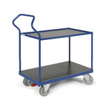 Tafelwagen 100-1156, met 2 laadvlakken, laadvlak 1000x700 mm, Ergotruck