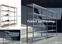 pakketlegbordstelling1-2000-1000-500-5 levels-spaanplaat-250kg