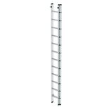 Aluminium 2-delige opsteekladder  - zonder stabilisatiebalk/werkhoogte 7.2 m/ladderlengte uitgeschoven 6.04 m/ladderlengte ingeschoven 3.62 m/aantal sporten 2x12/breedte ladder 420 mm