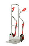 Aluminium steekwagen A1331V, draagvermogen 200 kg, hoogte 1300 mm, steekdiepte 300 mm, steekbreedte 480 mm, Fetra