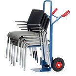 Stoelensteekwagen B1345P, draagvermogen 300 kg, hoogte 1300 mm, steekdiepte 250 mm, steekbreedte 320 mm, Fetra