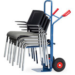 Stoelensteekwagen B1335P, draagvermogen 300 kg, hoogte 1300 mm, steekdiepte 250 mm, steekbreedte 320 mm, Fetra