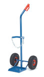 Gasflessenwagen 51102, draagvermogen 100 kg, hoogte 1240 mm, Fetra