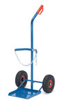 Gasflessenwagen 51121, draagvermogen 100 kg, hoogte 1240 mm, Fetra