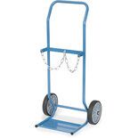 Gasflessenwagen 51005, draagvermogen 50 kg, hoogte 1000 mm, Fetra