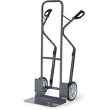 ESD-Steekwagen B9331V, draagvermogen 300 kg, hoogte 1300 mm, steekdiepte 300 mm, steekbreedte 480 mm, Fetra
