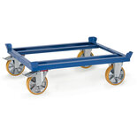 Palletonderwagen polyurethaan 22850, draagvermogen 1200 kg, laadvlak 1010x810 mm, Fetra