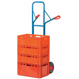 Steekwagen B1328P, draagvermogen 300 kg, hoogte 1600 mm, steekdiepte 300 mm, steekbreedte 480 mm, Fetra