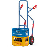 Steekwagen B1330P, draagvermogen 300 kg, hoogte 1300 mm, steekdiepte 250 mm, steekbreedte 320 mm, Fetra