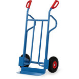 Steekwagen B1215P, draagvermogen 350 kg, hoogte 1200 mm, steekdiepte 150 mm, steekbreedte 450 mm, Fetra