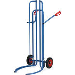 Bandensteekwagen 2034, draagvermogen 200 kg, hoogte 1510 mm, steekdiepte 660 mm, steekbreedte 500 - 945 mm, Fetra