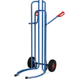 Bandensteekwagen 2035A, draagvermogen 200 kg, hoogte 1510 mm, steekdiepte 660 mm, steekbreedte 500 - 945 mm, Fetra