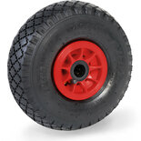 Luchtbanden 70107, draagvermogen 200 kg, wiel Ø x breedte 260x85 mm, Fetra