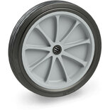 Massief rubber banden 72221G, draagvermogen 420 kg, wiel Ø x breedte 400x74 mm, Fetra