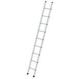 Aluminium enkele ladder - zonder stabilisatiebalk/werkhoogte 3.7 m/ladderlengte 2.8 m/aantal sporten 9/breedte ladder 350 mm
