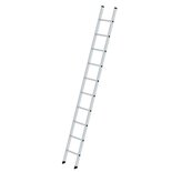 Aluminium enkele ladder - zonder stabilisatiebalk/werkhoogte 4.1 m/ladderlengte 3 m/aantal sporten 10/breedte ladder 350 mm