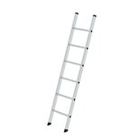 Aluminium enkele ladder - zonder stabilisatiebalk/werkhoogte 3 m/ladderlengte 1.91 m/aantal sporten 6/breedte ladder 420 mm