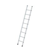 Aluminium enkele ladder - zonder stabilisatiebalk/werkhoogte 3.6 m/ladderlengte 2.47 m/aantal sporten 8/breedte ladder 420 mm