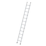 Aluminium enkele ladder - zonder stabilisatiebalk/werkhoogte 4.7 m/ladderlengte 3.59 m/aantal sporten 12/breedte ladder 420 mm