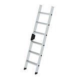 Aluminium enkele ladder - zonder stabilisatiebalk/werkhoogte 2.8 m/ladderlengte 1.65 m/aantal treden 6/breedte ladder 420 mm