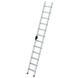 Aluminium enkele ladder - zonder stabilisatiebalk/werkhoogte 4.3 m/ladderlengte 3.15 m/aantal treden 12/breedte ladder 420 mm