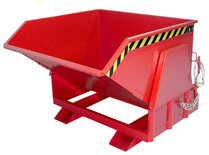 Kiepcontainer type BK 100 - ca. 1455x1400x1070 mm (lxbxh)/draagkracht 2000 kg/inhoud ca. 1,00 (m³)