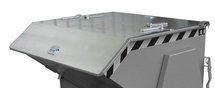 Kiepcontainer type BK 100 - ca. 1455x1400x1070 mm (lxbxh)/draagkracht 2000 kg/inhoud ca. 1,00 (m³)
