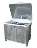 Accu-container type SAP 601 K - ca. 1120x960x920 mm (lxbxh)/inhoud 620 liter/max. totaalgewicht 1124 kg/3-voudig stapelbaar/inzamelen en opslaan van accu's