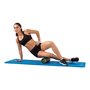 Tunturi Yoga Grid Foam Roller - Foam roller the grid - Foamroller - Fitness Roller - 33cm - Zwart