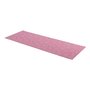 Tunturi Yoga mat - Fitnessmat - Yogamat - 170 x 62 x 3 cm - Roze met print