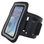 Tunturi Sport Telefoonarmband - Sportarmband - Hardloop armband - Smartphone armband Zwart