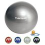 Tunturi Fitnessbal - Gymball - Swiss ball -  Ø 75 cm - Inclusief pomp - Zilver
