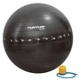 Tunturi Fitnessbal - Gymball - Swiss ball - Ø 90 cm - Anti burst - Inclusief pomp - Zwart