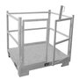 Transport pallet type TP - 1200x1000x1200 mm (lxbxh)/efficiënt en veilig transport van bv. Kunststofvaten/stapelbaar op gevaargoed container