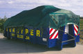 5511504-Container gaasnetten/afmetingen 3,50x5,00 m/UV-bestendig en luchtdoorlatend/kleur: groen