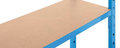 Hardboard legbordstelling Fliplus - afmetingen 1510x1200 mm/voor bovenzijde buislegborden/dikte 3 mm/naturel/voor een betere afwerking