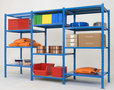 Spaanplaat legbordstelling Fliplus - afmetingen 1260x500 mm/voor bovenzijde buislegborden/dikte 8 mm/voor een betere afwerking