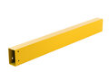 Stalen dwarsbalk B+120 voor veiligheidsrailing/voor buitengebruik/lengte balk 1200 mm/doorsnede balk 80x140 mm/verzinkt en poedercoating RAL 1023 geel