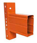 46405-2-Liggers palletstelling - lengte 1350mm/LNS-DUO 80x50x1,5/RAL 2004 zuiver oranje/draagvermogen 2090 kg per liggerpaar