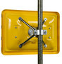 CP 40x60 -Industriespiegel Check Point/acryl 40x60 cm/geel-zwarte rand/kijkafstand 7-12 meter