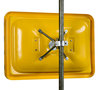 CP 60x90 -Industriespiegel Check Point/acryl 60x90 cm/geel-zwarte rand/kijkafstand 12-25 meter