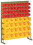 V 10 B -Vario rek met magazijn zichtbakken - 1240x1000 mm (hxb)/inclusief magazijn zichtbakken PLK 3 en 4/rek leverbaar in RAL 6011 en RAL 9011