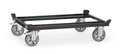 Palletonderwagen elastisch rubber 22811/7016, draagvermogen 1200 kg, laadvlak 1210x810 mm, Fetra