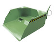 Shovel type BSM 75 gelakt - bak-binnenmaten ca. 1200x1200x550 mm (lxbxh)/draagkracht 1500 kg/inhoud ca. 0,75 (m³)/mechanisch/schraaplijst van speciaal staal