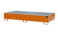 Opvangbak type AW 1000-2 - ca. 2650x1300x435 mm (lxbxh)/opvangvolume 1135 liter/max. 2 containers (IBC) van 1000 liter/met verzinkt rooster (draagkracht 1000 kg/m²)