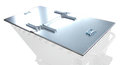 Kiepbak type KN 250 - ca. 1375x670x530 mm (lxbxh)/draagkracht 300 kg/inhoud ca. 250 liter/hoogte kiepzijde 535 mm/lage bak