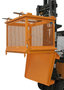 Gaascontainer type SB-G 1000 - ca. 1035x1310x1160 mm (lxbxh)/draagkracht 500 kg/inhoud ca. 1,0 (m³)/voor lichte goederen zoals papier, kunststof, hout en groen-afval