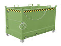 Bodemklepcontainer type FB 1500 - ca. 1040x1845x1145 mm (lxbxh)/draagkracht 1500 kg/inhoud ca. 1,50 (m³)